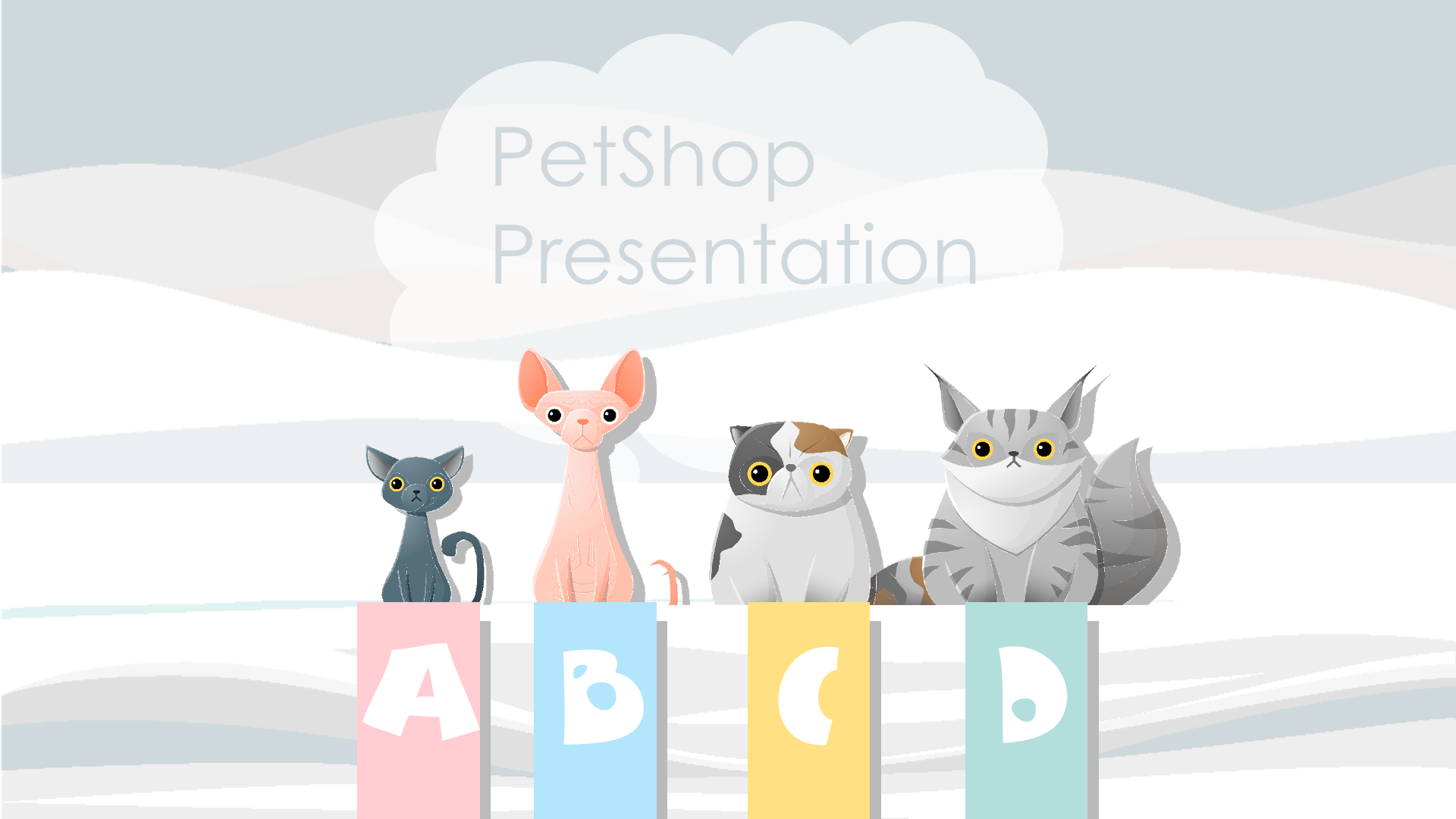 cat powerpoint template